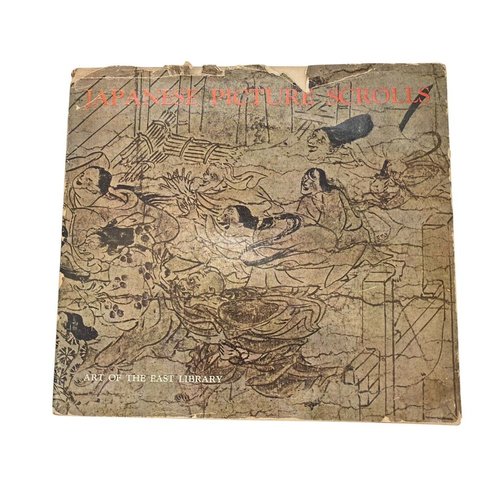 JAPANESE PICTURE SCROLLS - Art of The East Library by Elise Grilli (1962)